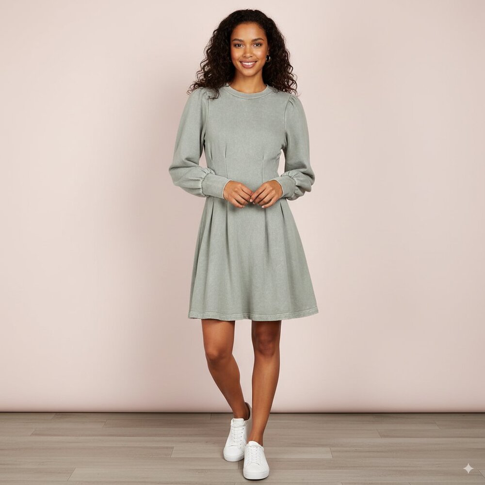 NWT En Saison NWT Aislin Sweatshirt Mini Dress